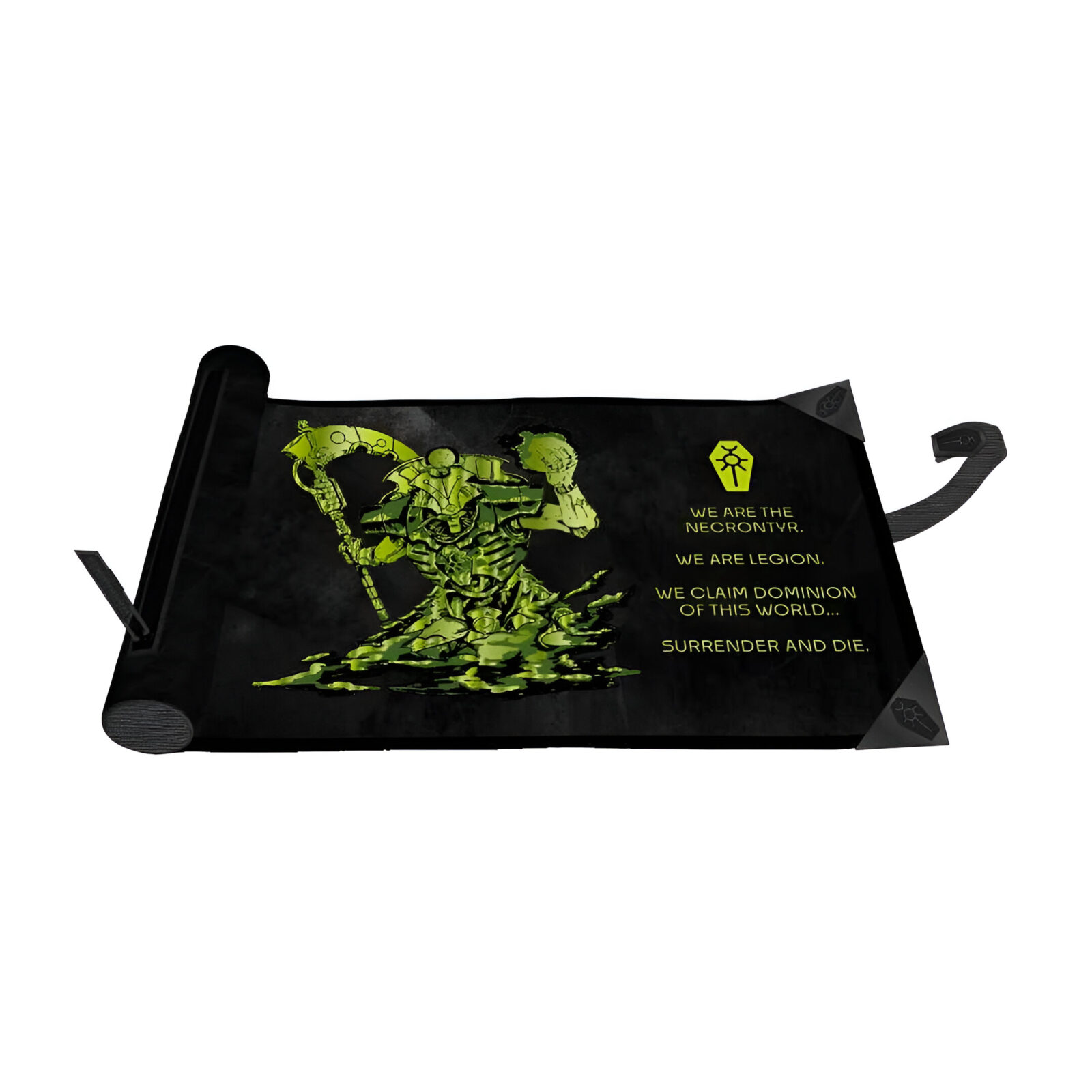 Warhammer 40,000: Necron Codex Aligned Dice Scroll Premium Foil