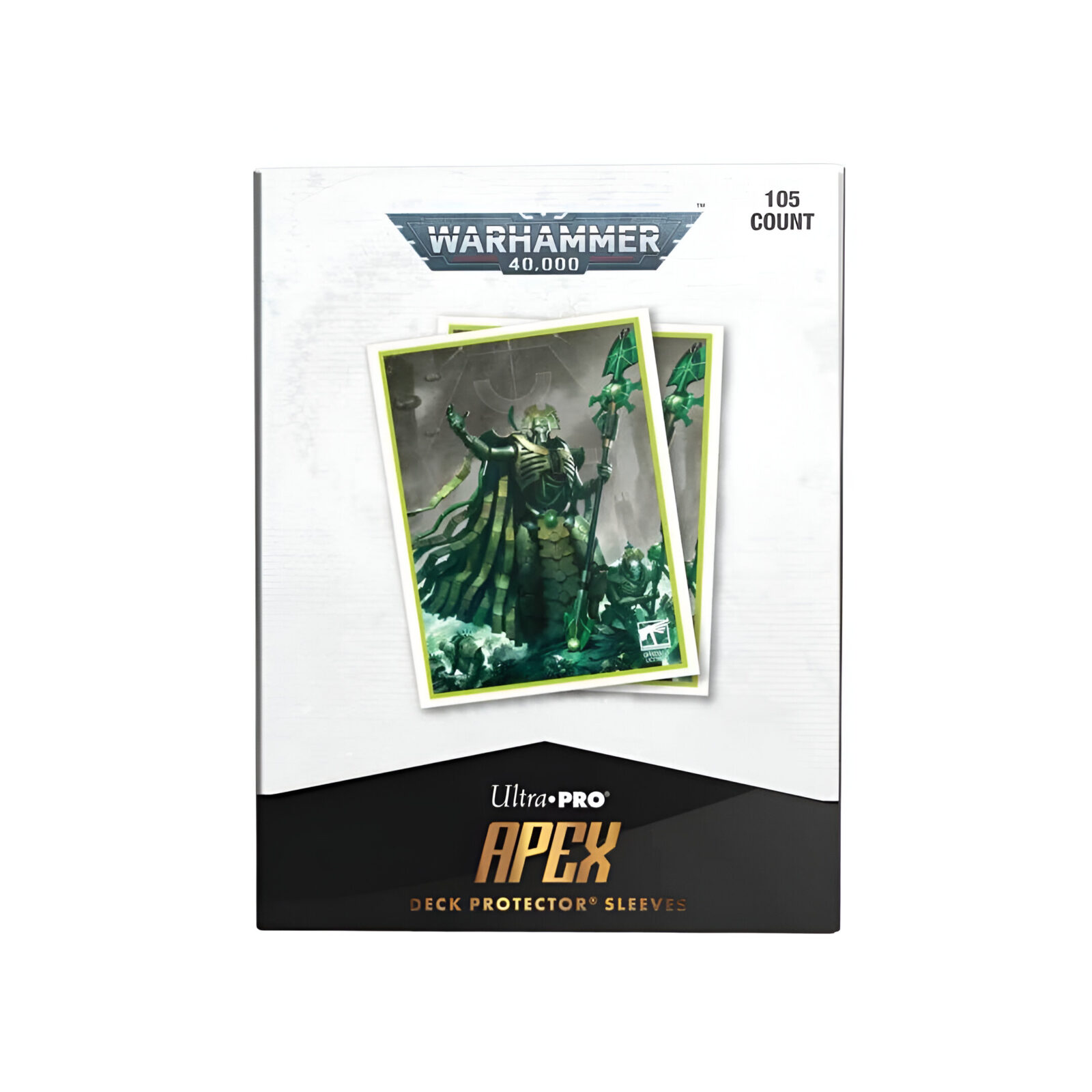 Warhammer 40,000: Necron Codex Aligned 105ct Apex Deck Protector Sleeves