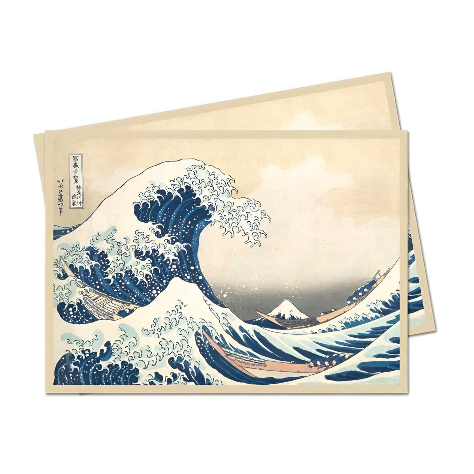 The Great Wave off Kanagawa 105ct Apex Deck Protector Sleeves