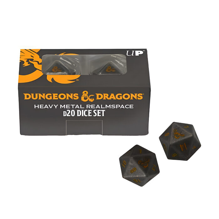 Dungeons & Dragons: Heavy Metal Realmspace D20 Dice Set