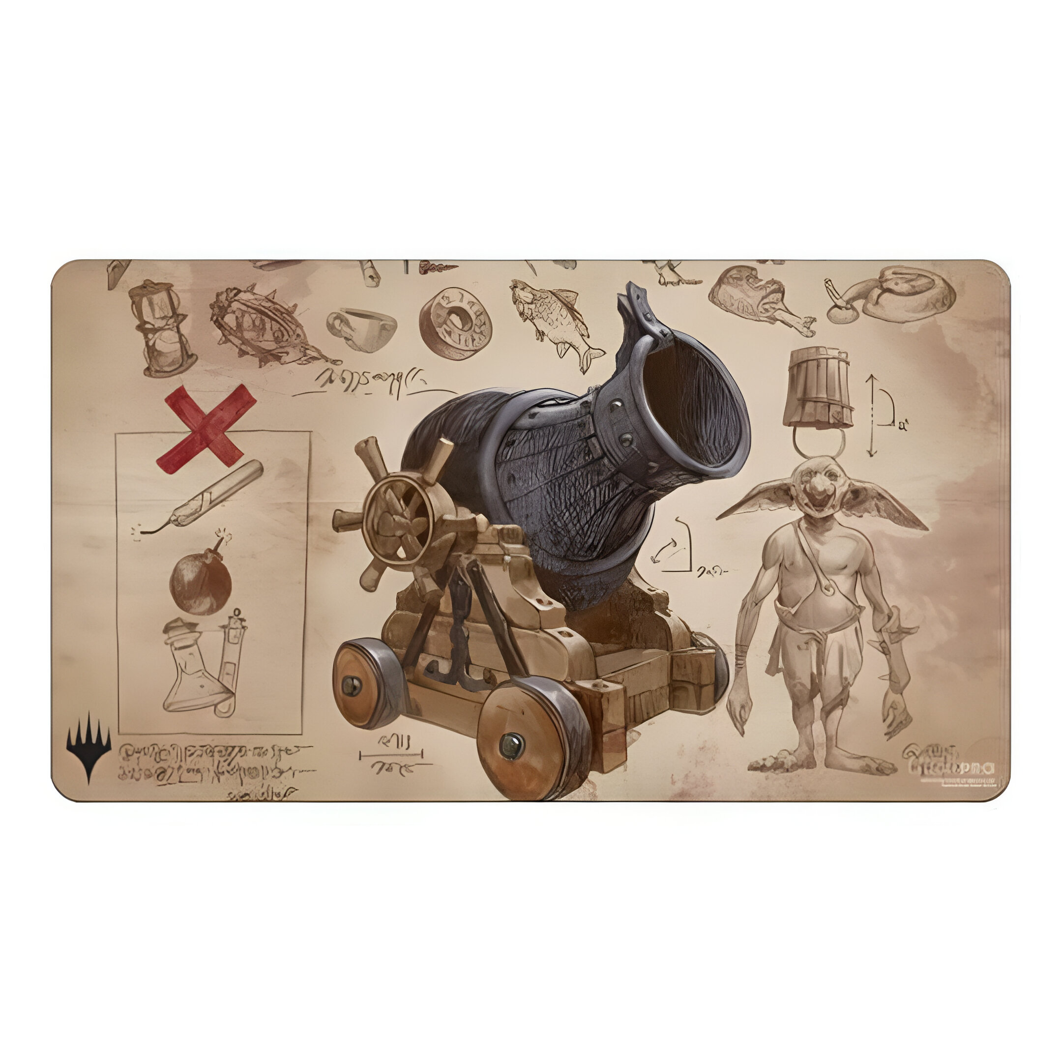 Magic: The Gathering – Brothers’ War Schematic Distributor Exclusive Playmat V4 3 Magic: The Gathering – Brothers’ War Schematic Distributor Exclusive Playmat V4 3