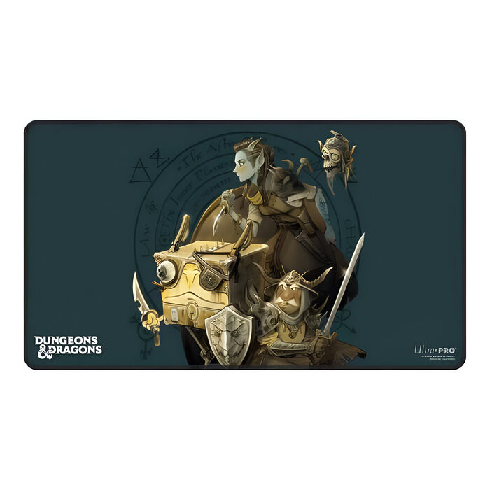 Dungeons & Dragons: Planescape: Adventures in the Multiverse Black Stitched Playmat Featuring: Alternate Cover Artwork v3