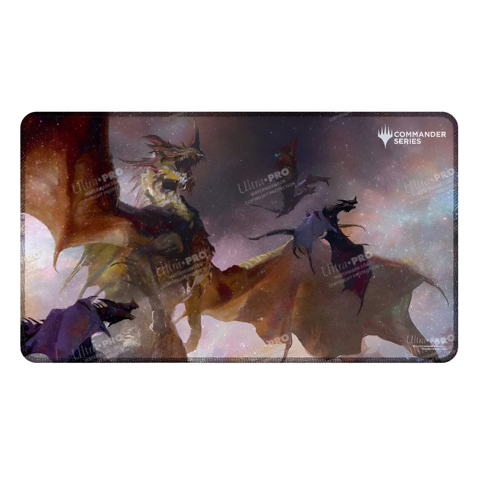 Magic: The Gathering – Commander Series – Release 5 – Three Color Wedge – Q1 2025 Holofoil Playmat The Ur-Dragon