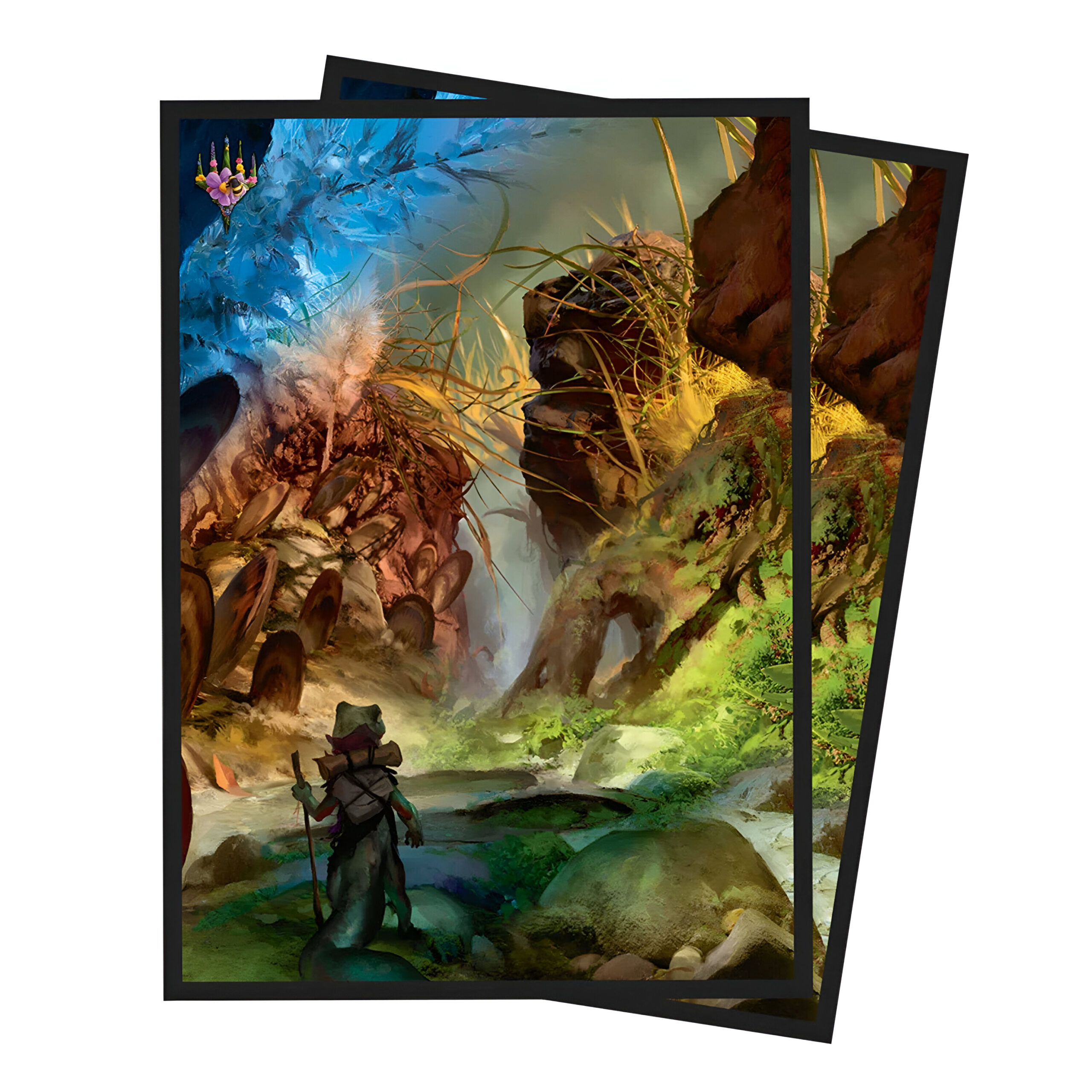 Magic: The Gathering – Bloomburrow 100ct Deck Protector Sleeves Black 3 Magic: The Gathering – Bloomburrow 100ct Deck Protector Sleeves Black 3