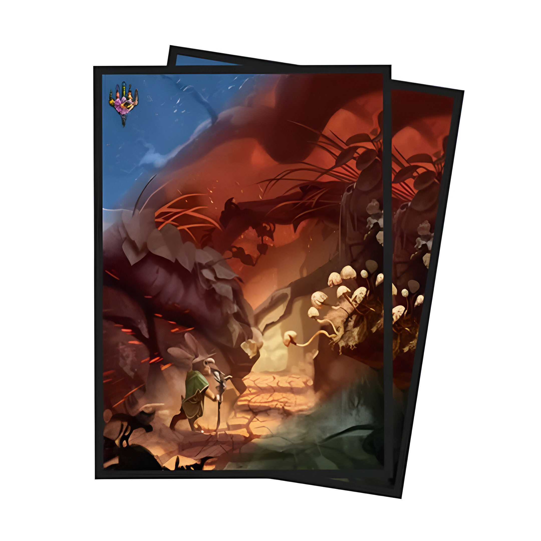 Magic: The Gathering – Bloomburrow 100ct Deck Protector Sleeves Green 3 Magic: The Gathering – Bloomburrow 100ct Deck Protector Sleeves Green 3