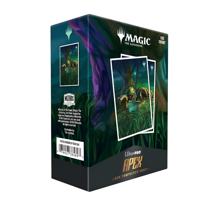 Magic: The Gathering – Duskmourn 105ct Apex Deck Protector Sleeves Special Guest- Guest Artist 1