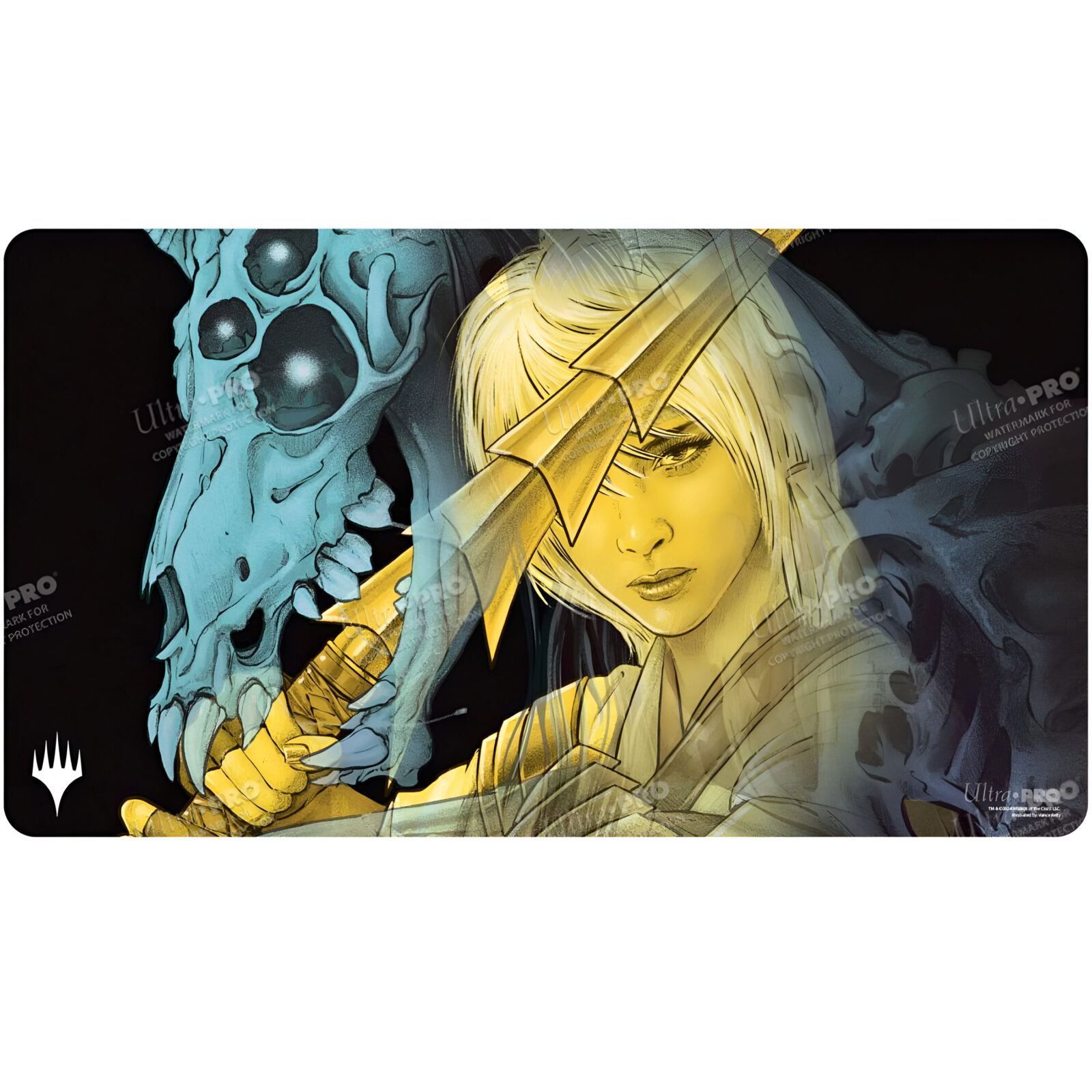 Magic: The Gathering – Duskmourn Playmat Alt Art Key Character Mythic 1