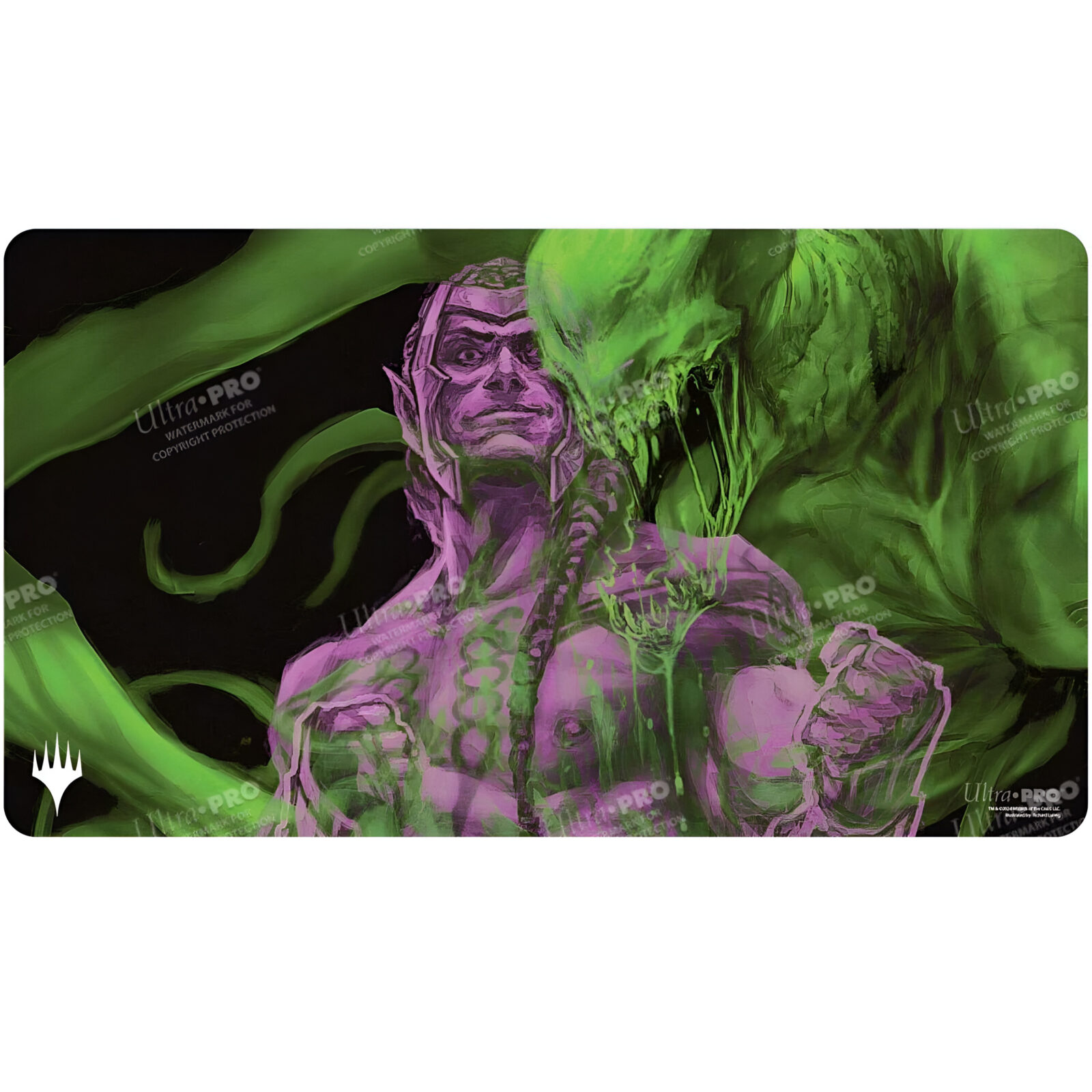 Magic: The Gathering – Duskmourn Playmat Alt Art Key Character Mythic 2