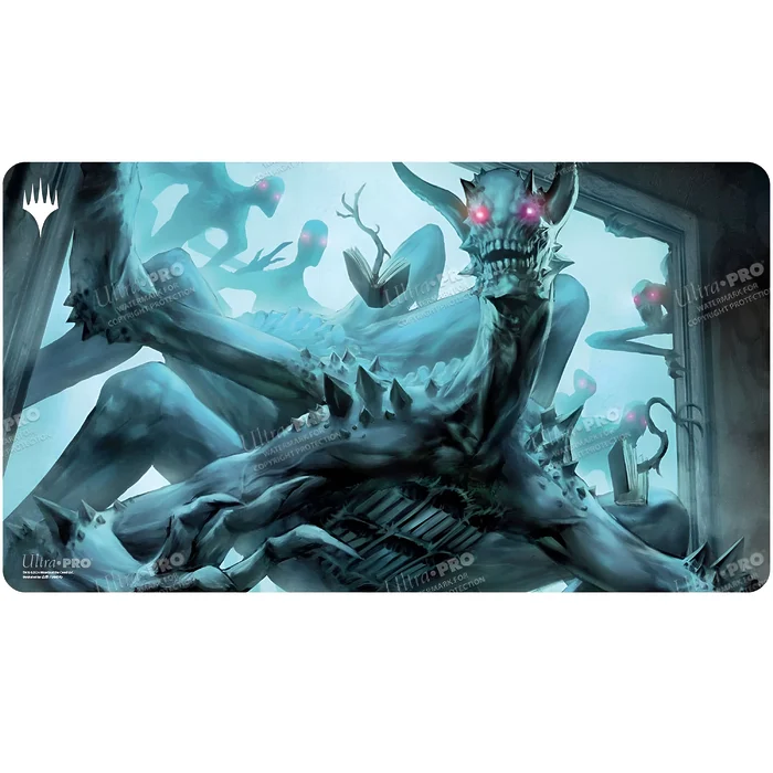 Magic: The Gathering – Duskmourn Playmat Mythic Cycle Blue 3