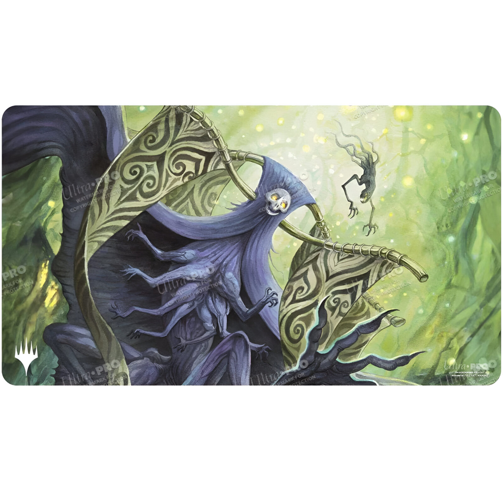 Magic: The Gathering – Duskmourn Playmat Mythic Cycle Green