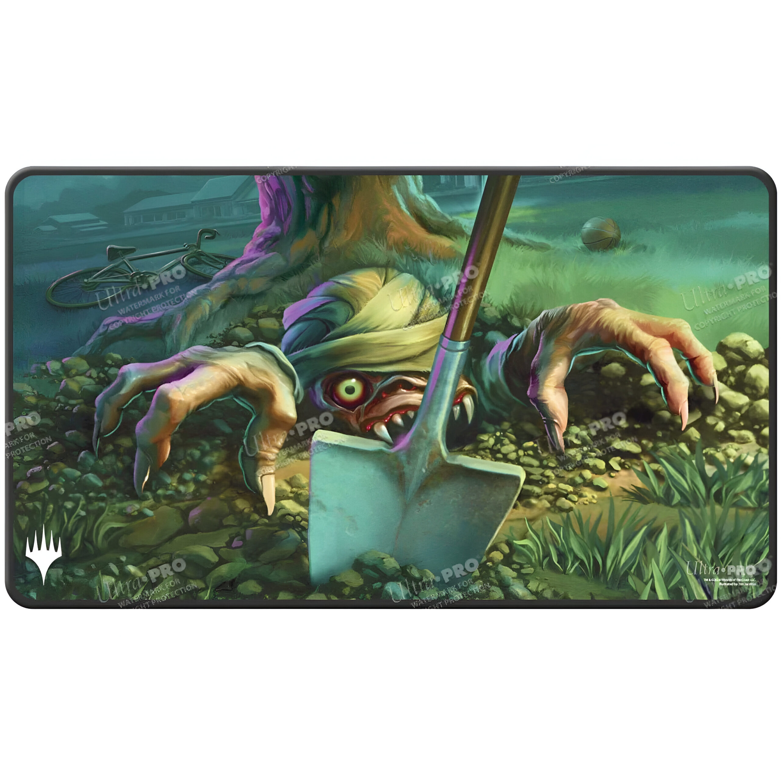 Magic: The Gathering – Duskmourn Black Stitched Playmat Special Guest – Guest Artist 1 3 Magic: The Gathering – Duskmourn Black Stitched Playmat Special Guest – Guest Artist 1 3