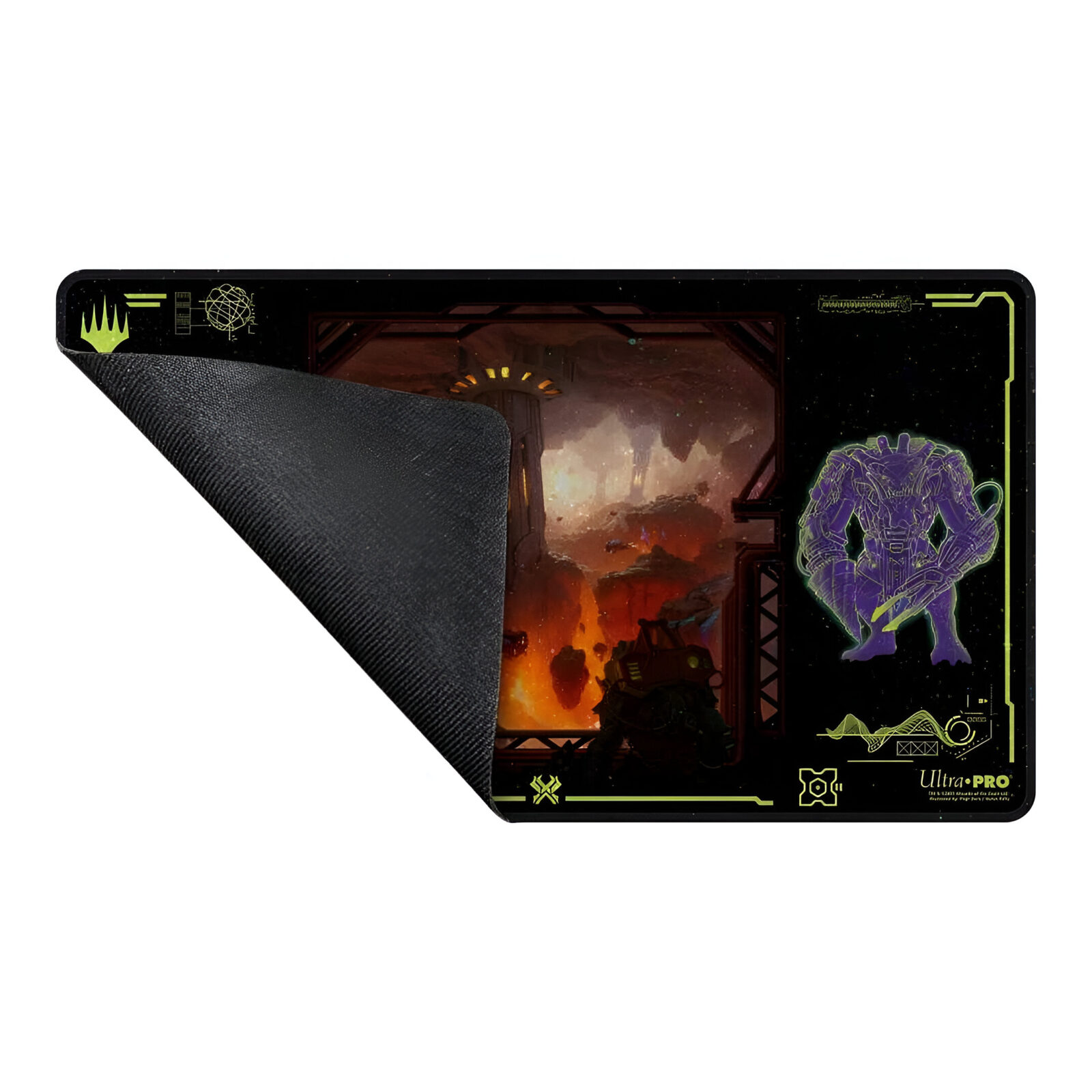 Magic: The Gathering – Edge of Eternities Holofoil Playmat Red Mythic 3