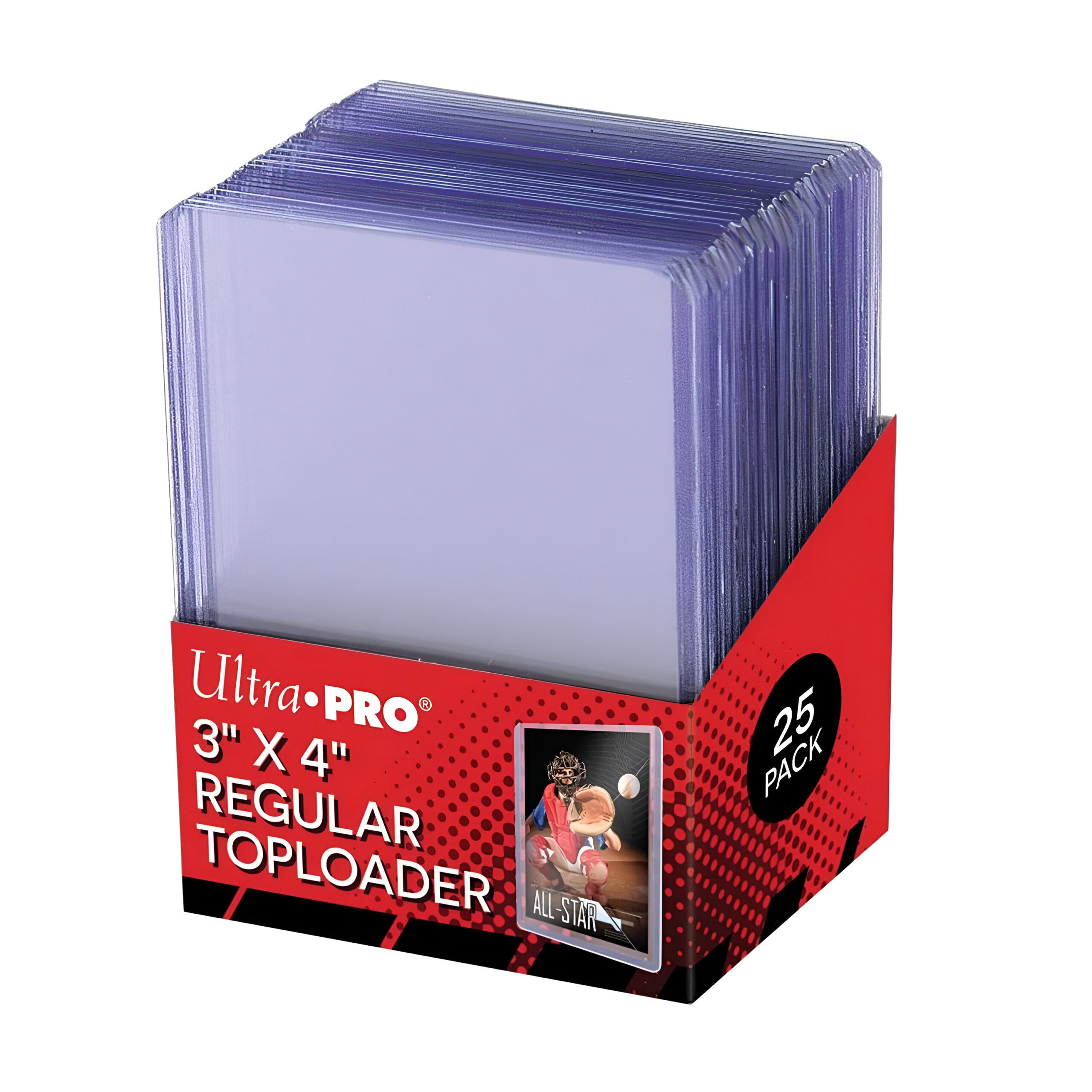 Ultra Pro Clear Regular Toploader (40 Packs) 3 Ultra Pro Clear Regular Toploader (40 Packs) 3