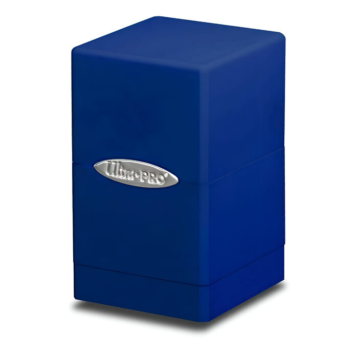 Tower Deck Box: Blue Satin