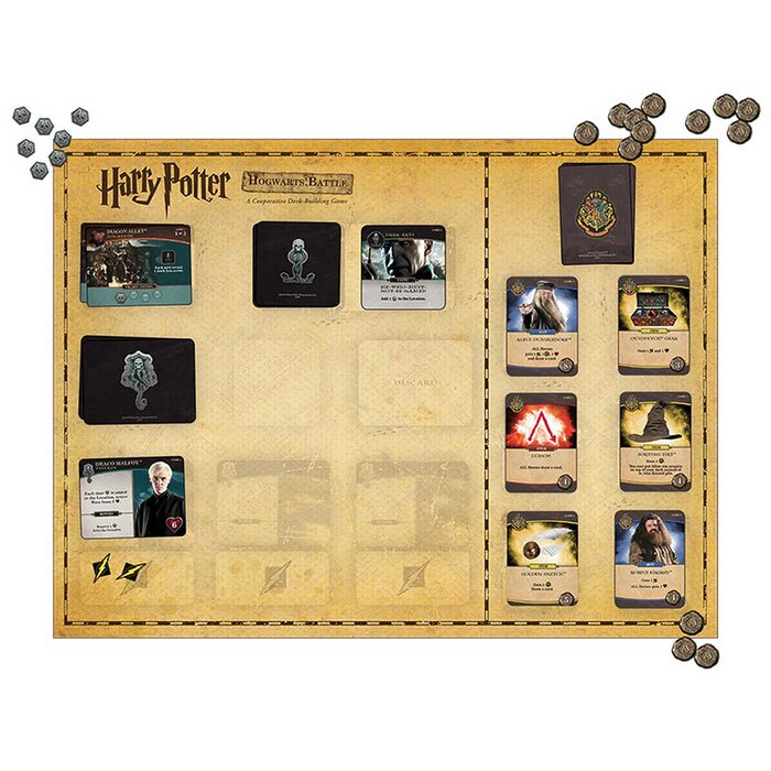 Harry Potter Hogwarts Battle- A Cooperative Deck Building Game