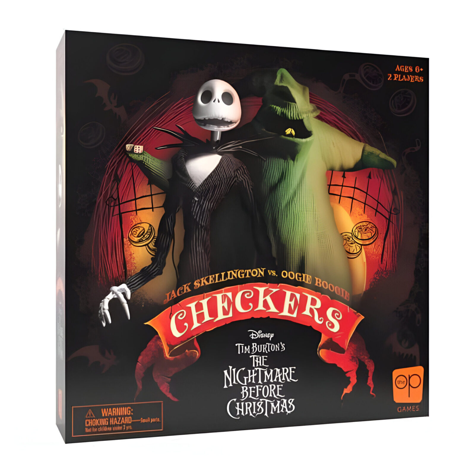 Nightmare Before Christmas: Jack vs. Oogie Boogie Checkers