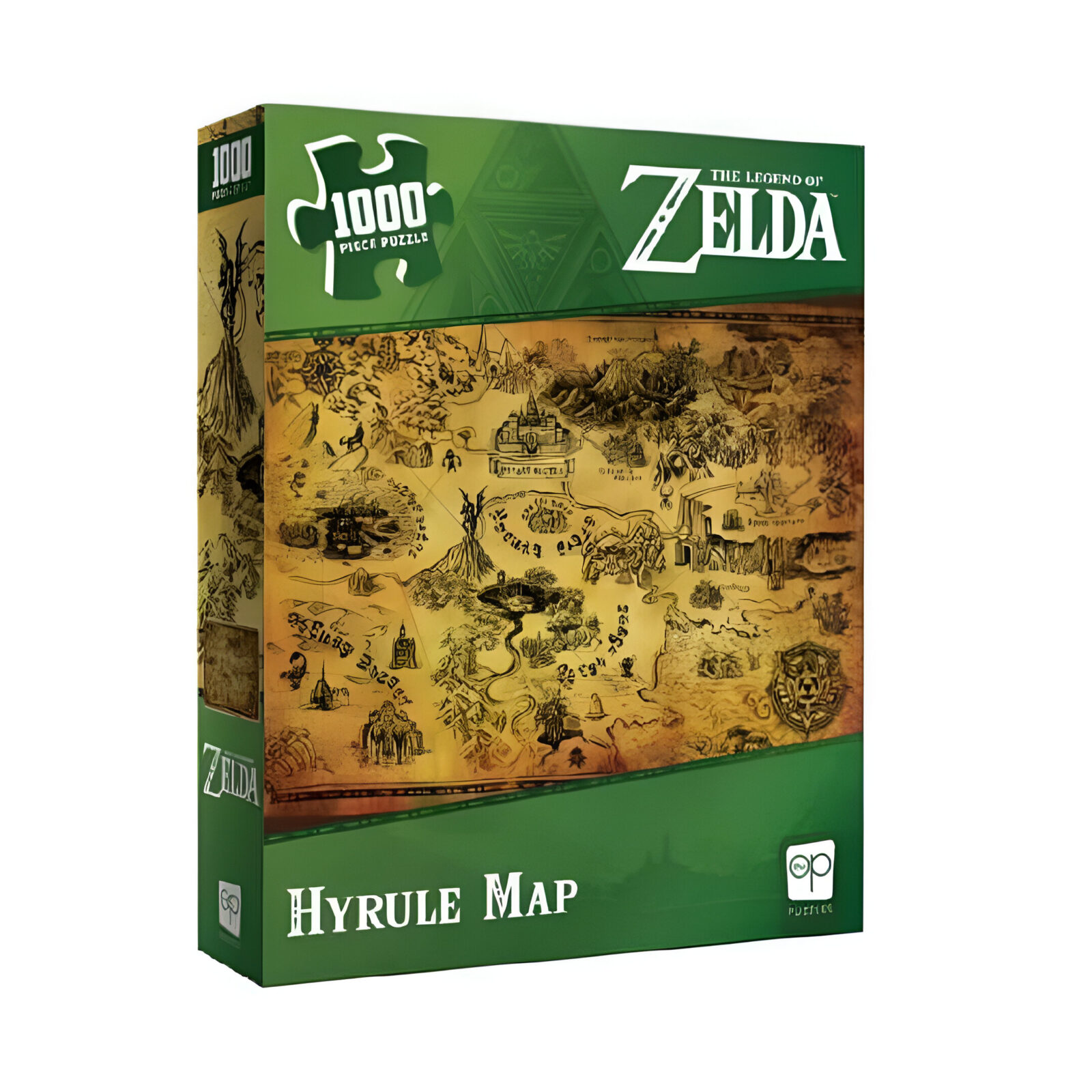 Zelda Hyrule Map 1000-Piece Puzzle