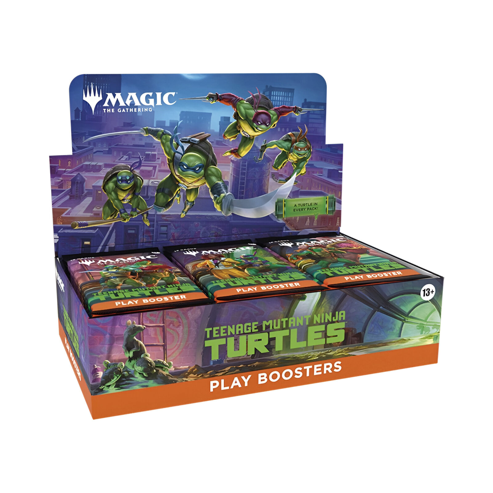 Magic: The Gathering: Teenage Mutant Ninja Turtles Play Booster (30 Packs) Magic: The Gathering: Teenage Mutant Ninja Turtles Play Booster (30 Packs)
