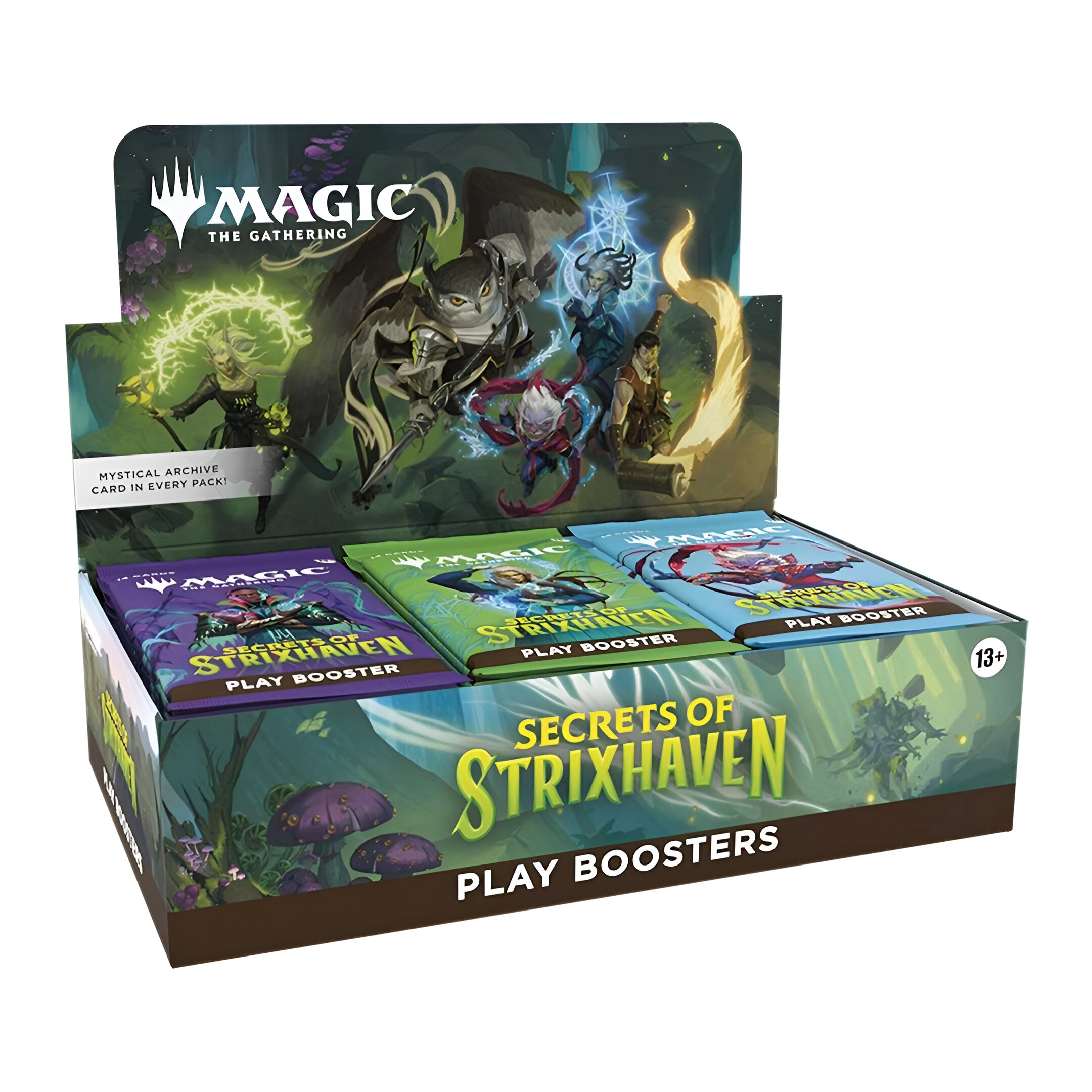 Magic: The Gathering: Secrets of Strixhaven Play Booster (30 Packs) 3 Magic: The Gathering: Secrets of Strixhaven Play Booster (30 Packs) 3