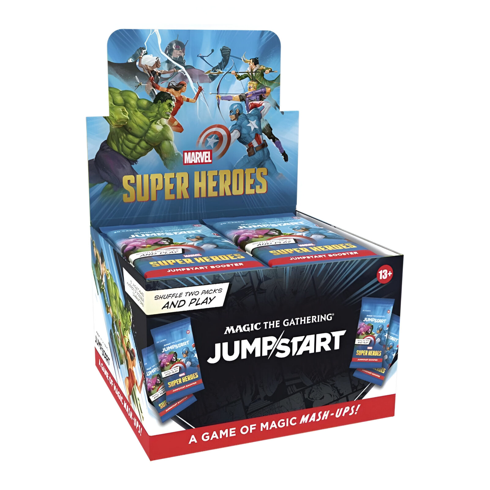 Magic: The Gathering: Marvel Super Heroes Jumpstart Booster (24 Packs) Magic: The Gathering: Marvel Super Heroes Jumpstart Booster (24 Packs)