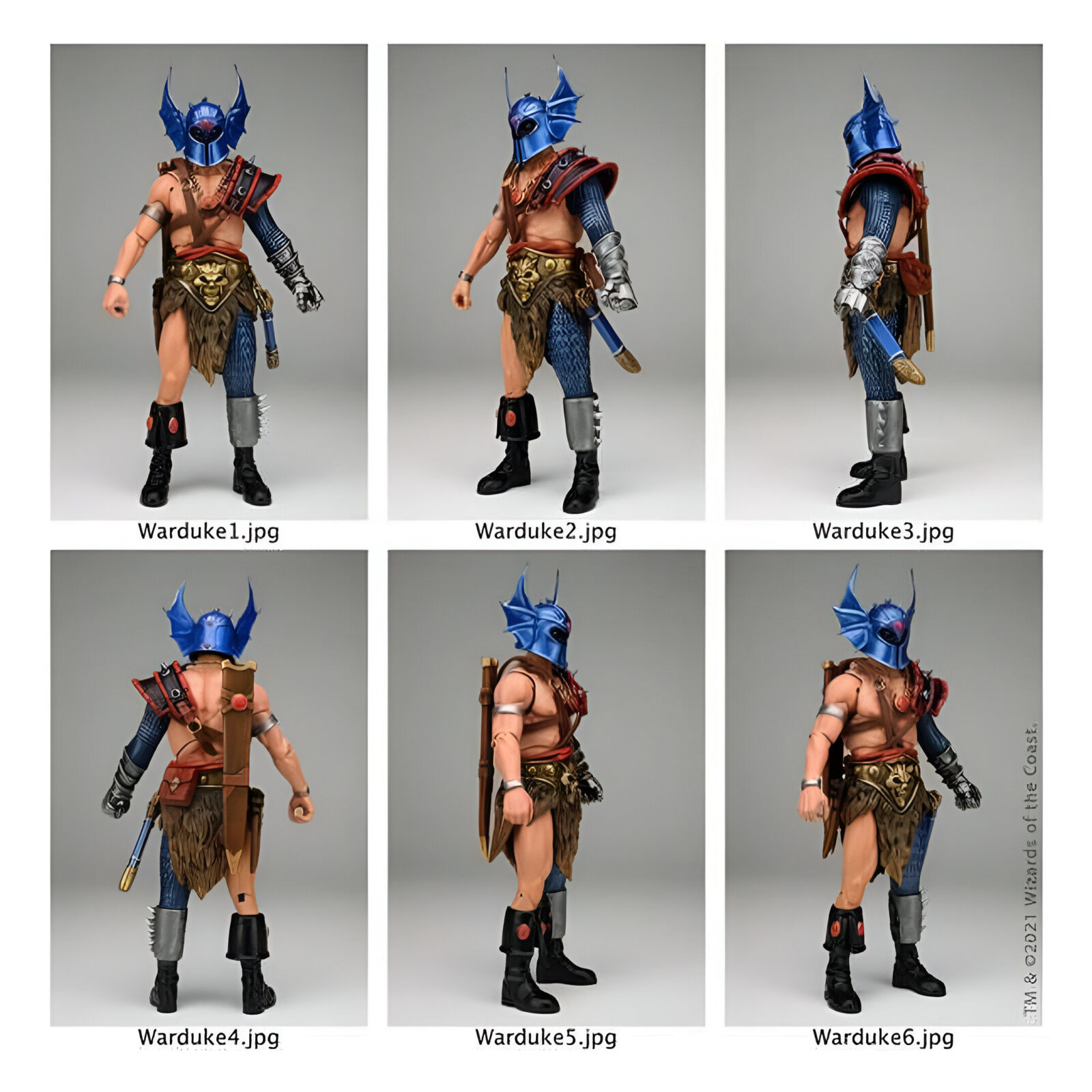 D&D 7” Scale Action Figure – Ultimate Warduke Figure