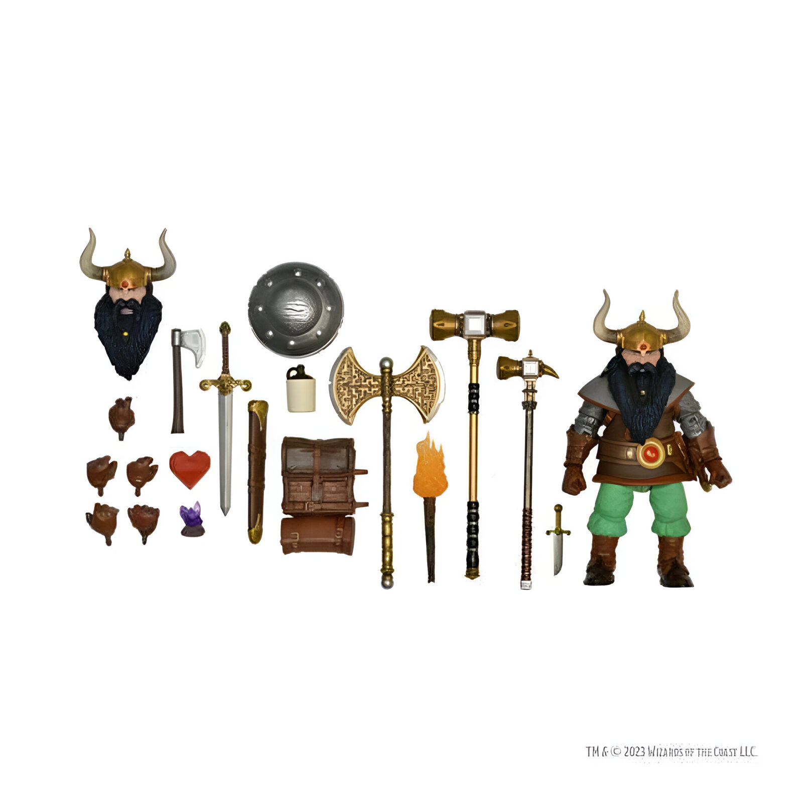 Dungeons & Dragons 7inch Scale Action Figure – Ultimate Elkhorn Figure 3