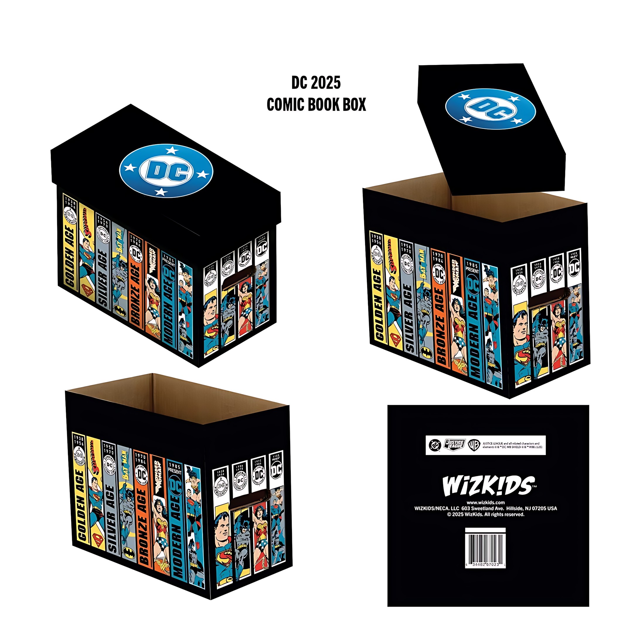 DC Short Comic Book Storage Box: Comic Shop Box