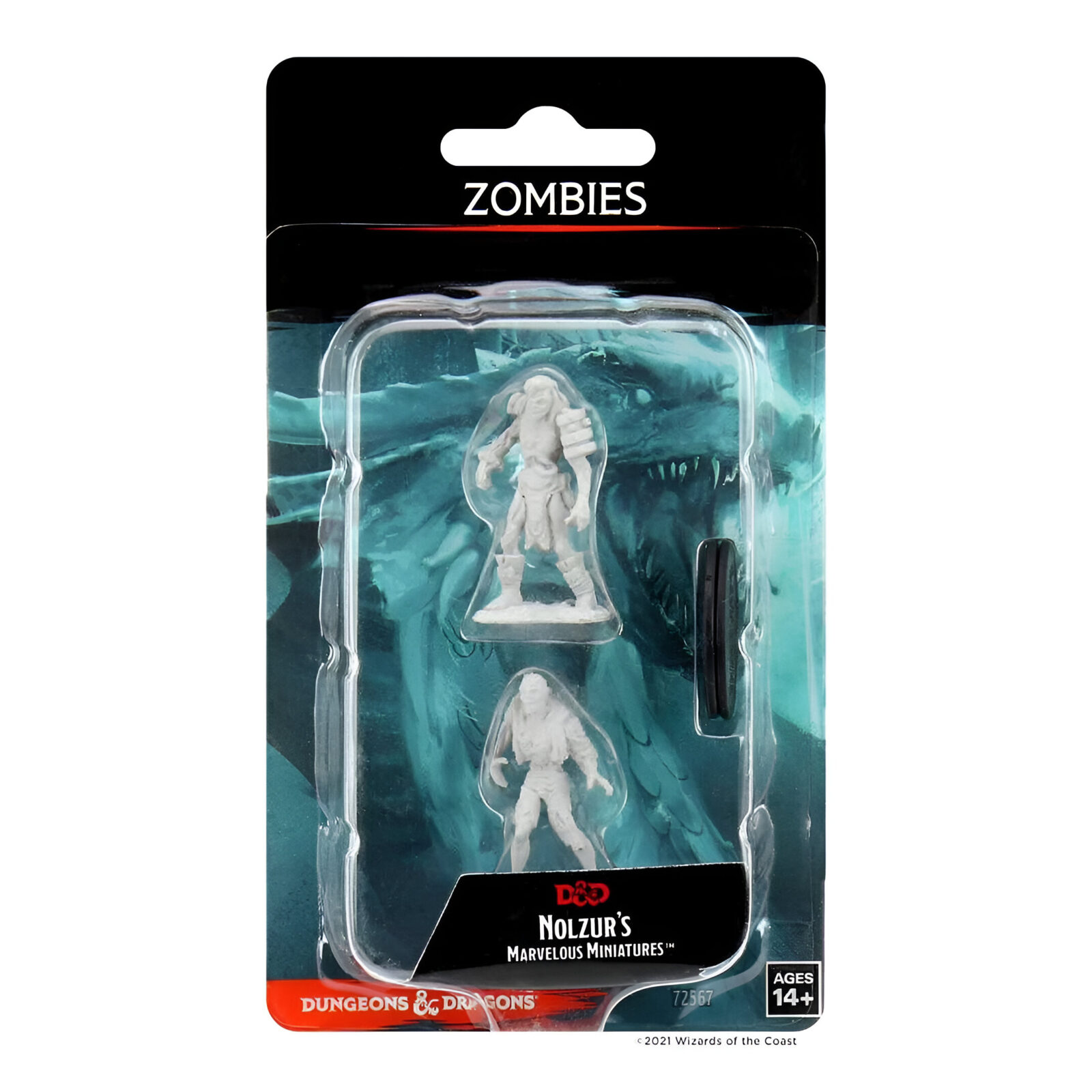 D&D Unpainted Miniatures: Zombies