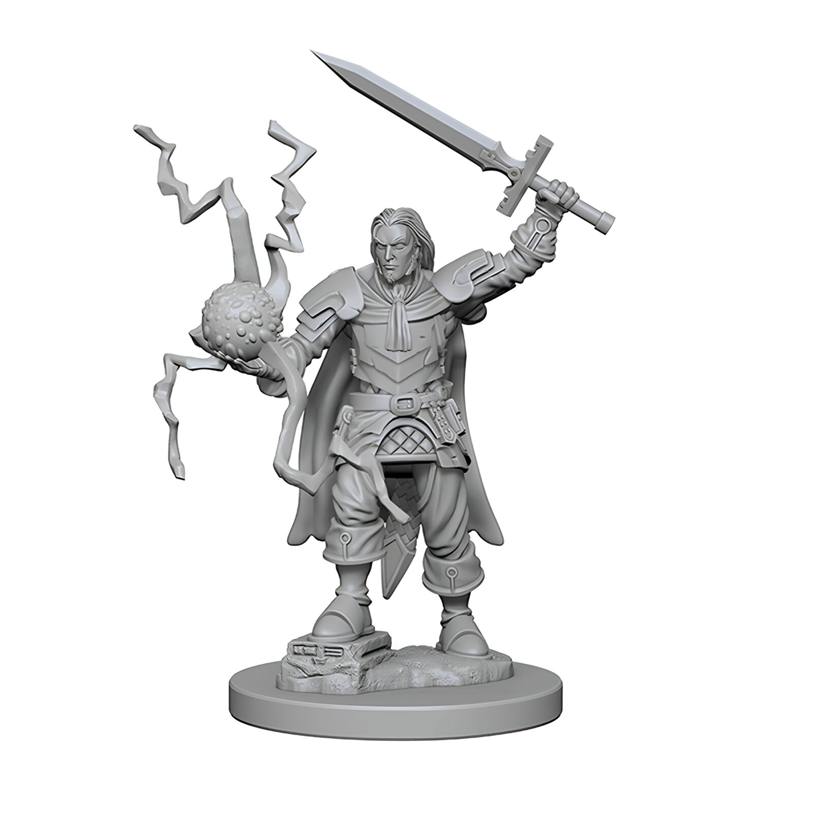 Pathfinder Deep Cuts Unpainted Miniatures: Human Male Cleric (2 Packs) 3