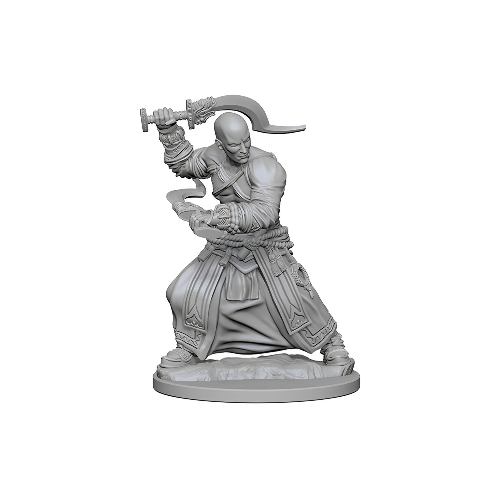 Pathfinder Deep Cuts Unpainted Miniatures: Human Male Monk (2 Packs) 3