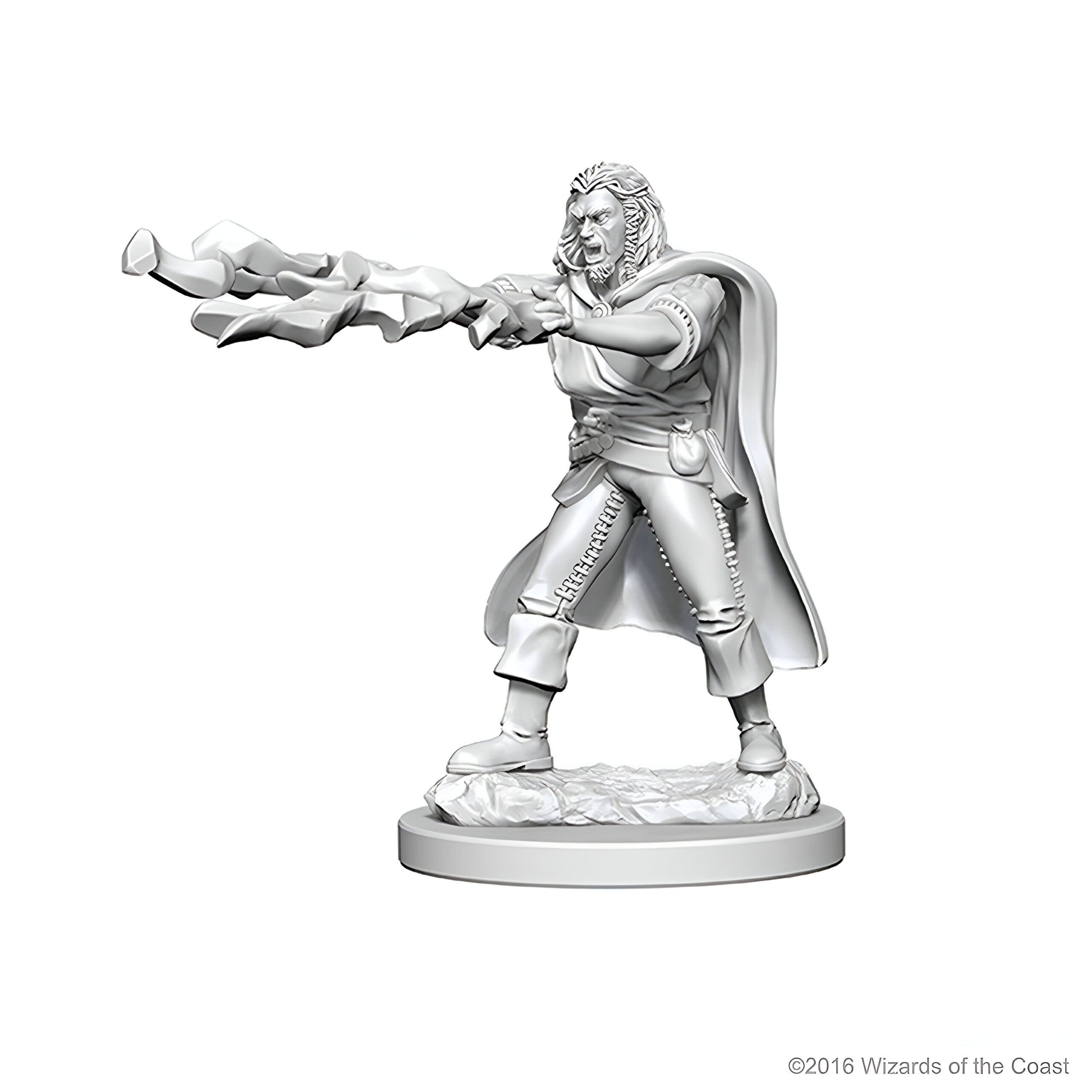 D&D Unpainted Miniatures: Human Male Sorcerer 3 D&D Unpainted Miniatures: Human Male Sorcerer 3
