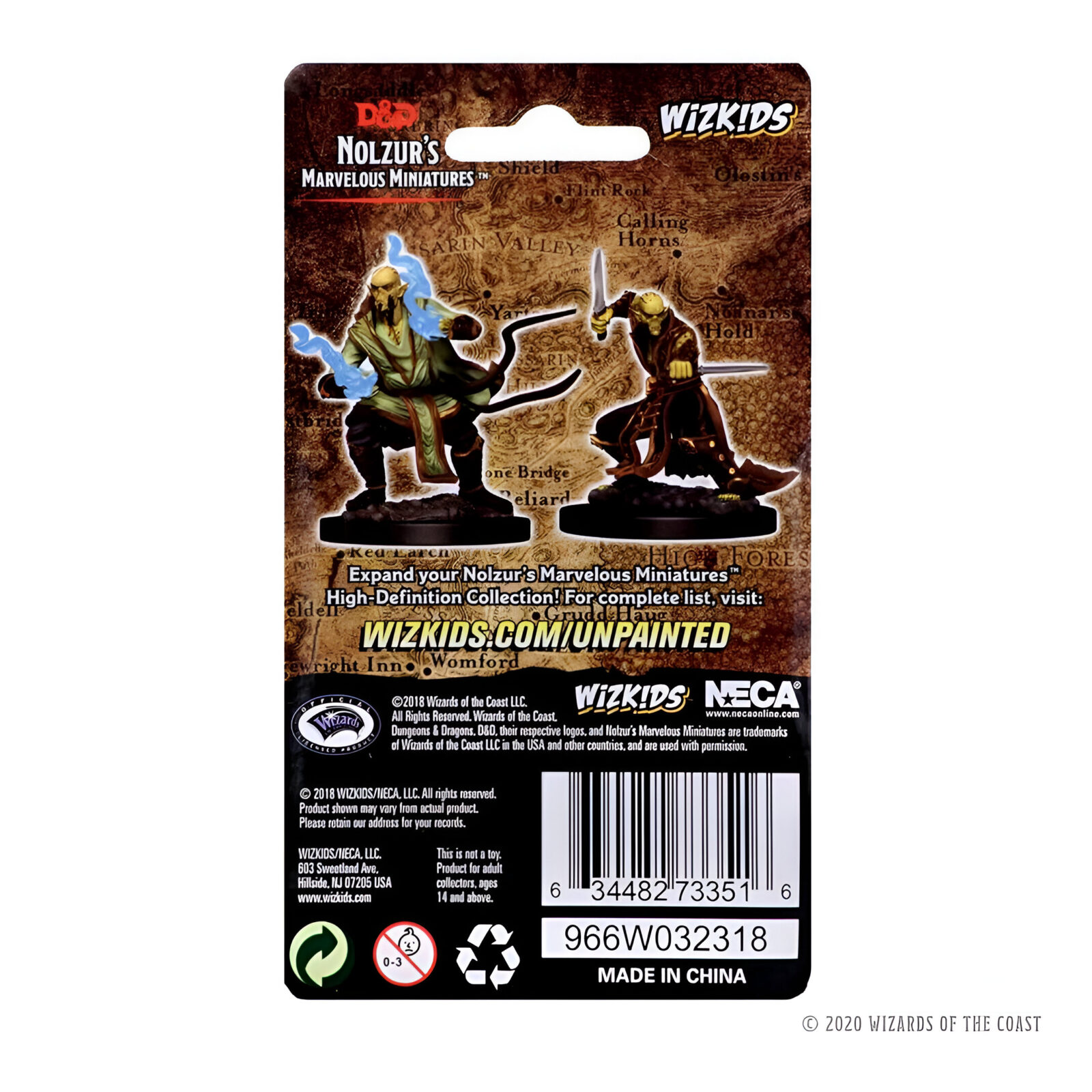 D&D Unpainted Miniatures: Githzerai 3