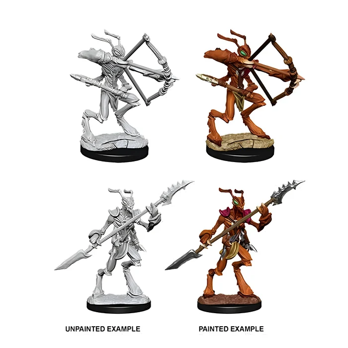 D&D Unpainted Miniatures: Thri-Kreen 3