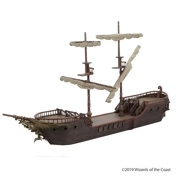 D&D Icons of the Realms: The Falling Star Sailing Ship 4