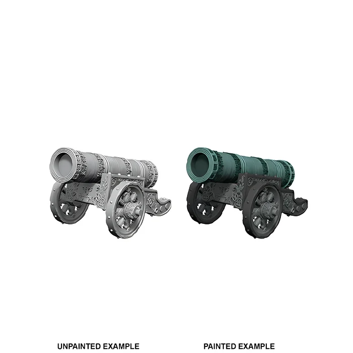 Pathfinder Deep Cuts Unpainted Miniatures: Large Cannon 3