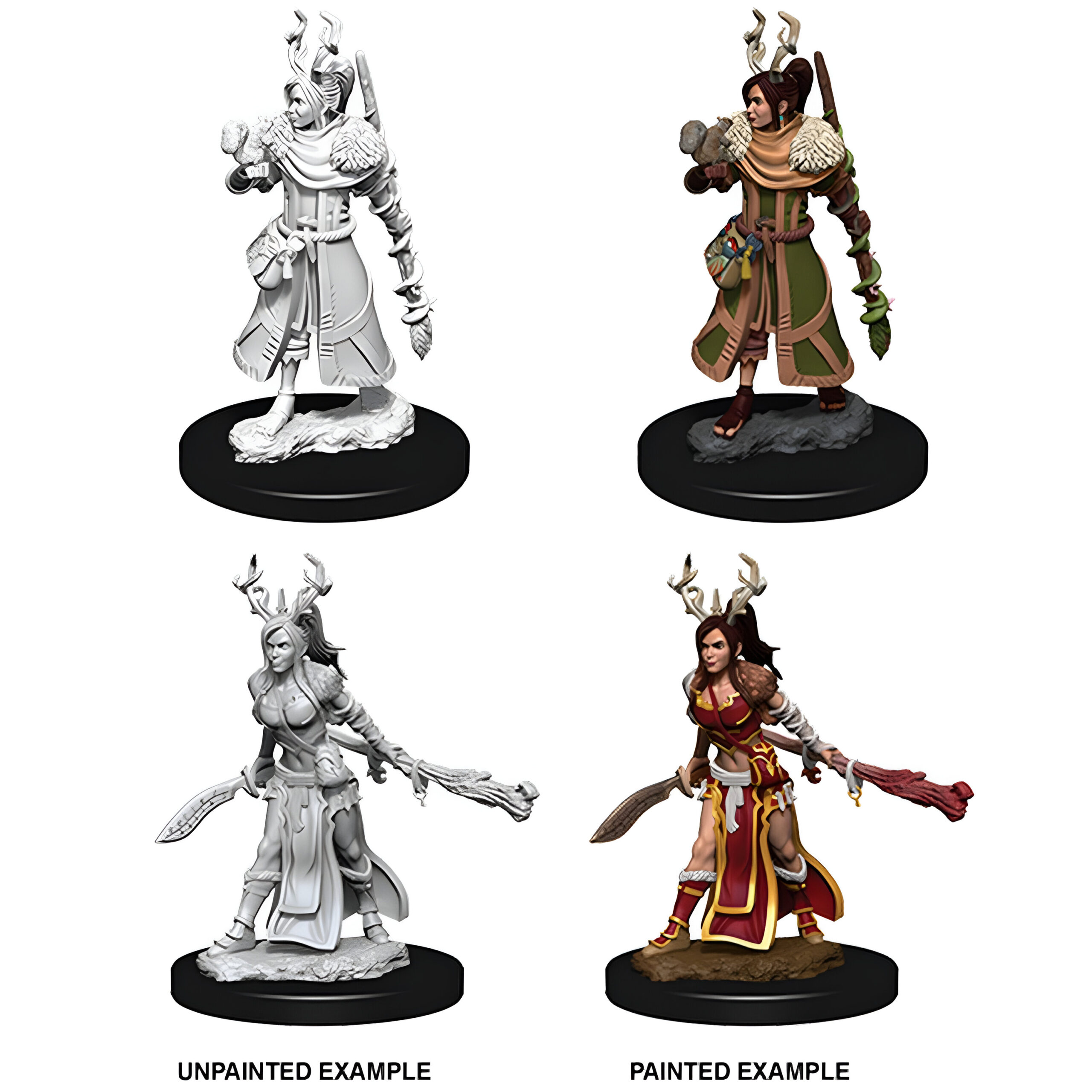 D&D Nolzur’s Marvelous Unpainted Miniatures: Female Human Druid 3 D&D Nolzur’s Marvelous Unpainted Miniatures: Female Human Druid 3