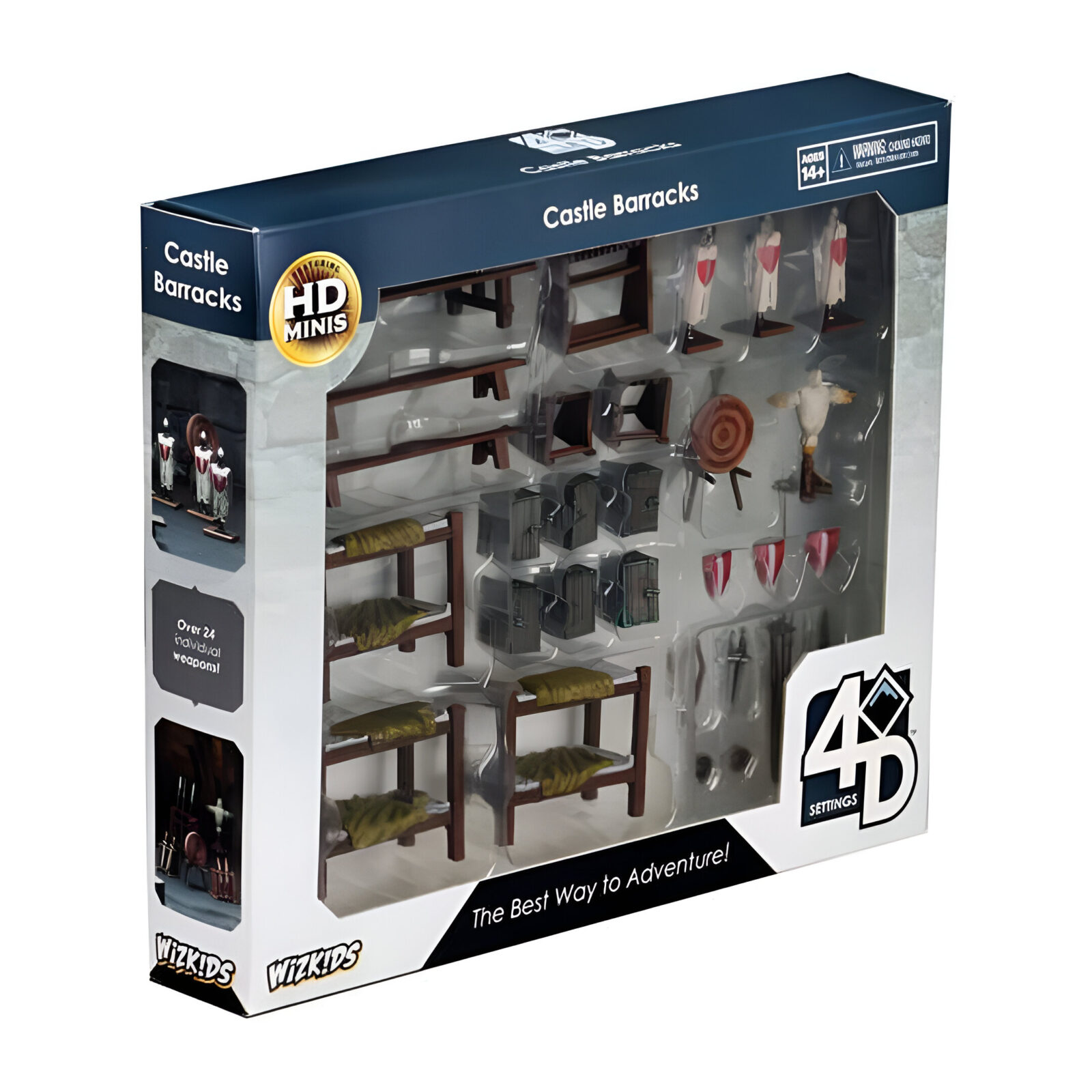WizKids 4D Settings: Castle Barracks