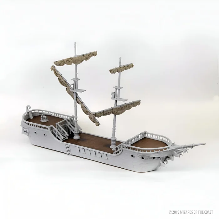 D&D Unpainted Miniatures: The Falling Star Sailing Ship 4