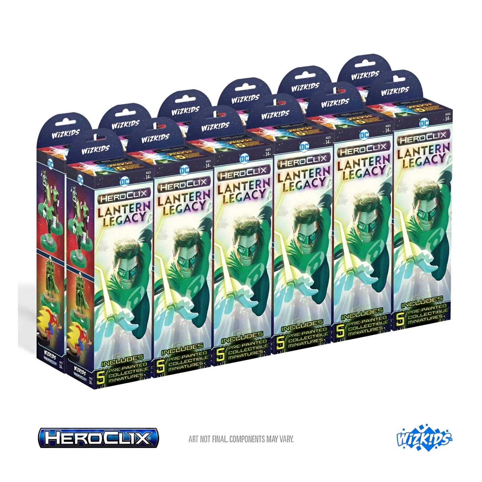 DC HeroClix: Lantern Legacy Booster Brick (12 Packs)