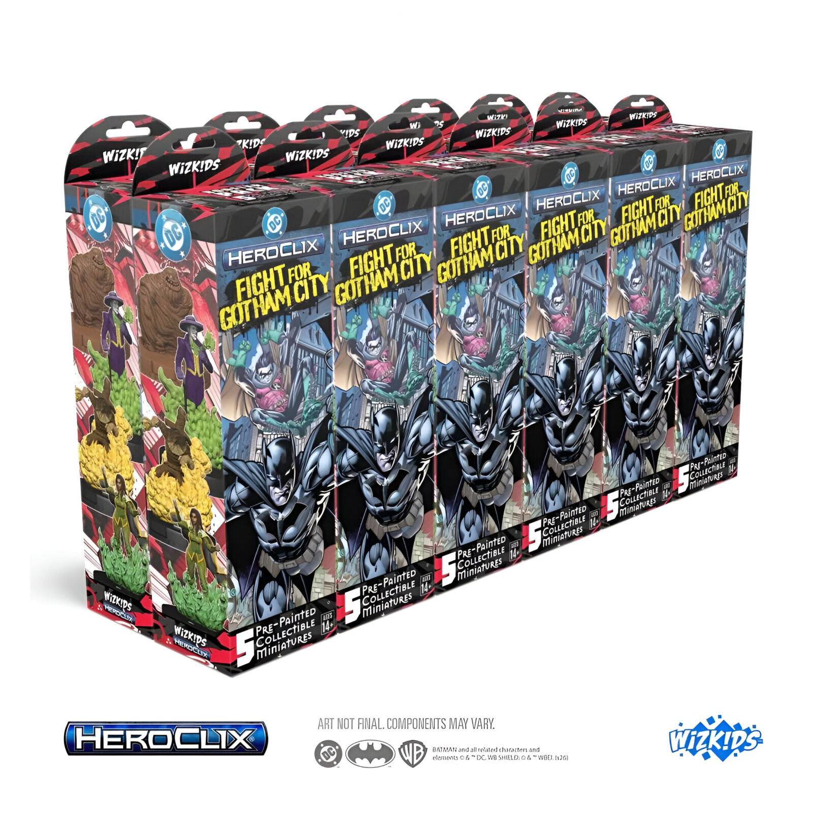 DC HeroClix: Fight for Gotham City Booster Brick (12 Packs)