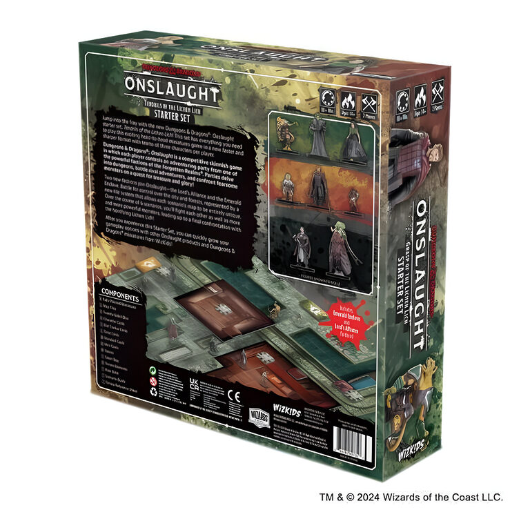 Dungeons & Dragons Onslaught: Tendrils of the Lichen Lich Starter Set 3