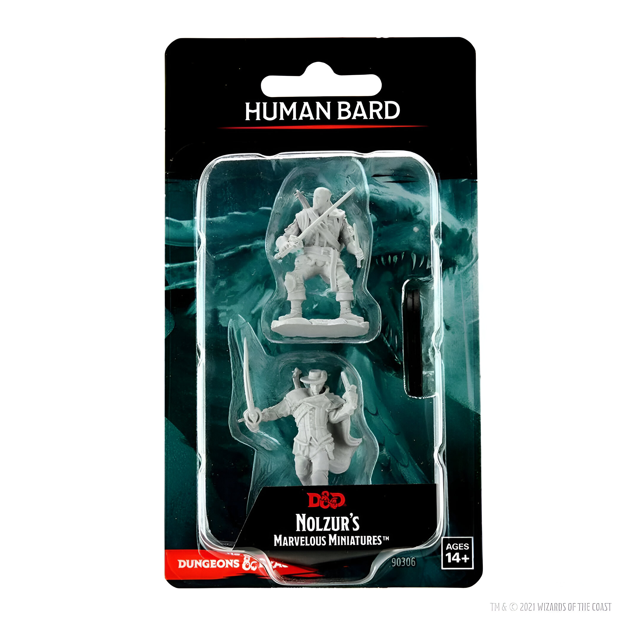 D&D Nolzur’s Marvelous Miniatures: Human Bard Male 3 D&D Nolzur’s Marvelous Miniatures: Human Bard Male 3