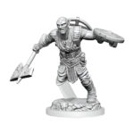D&D Nolzur’s Marvelous Unpainted Miniatures: Earth Genasi Fighter (2 Packs) 5