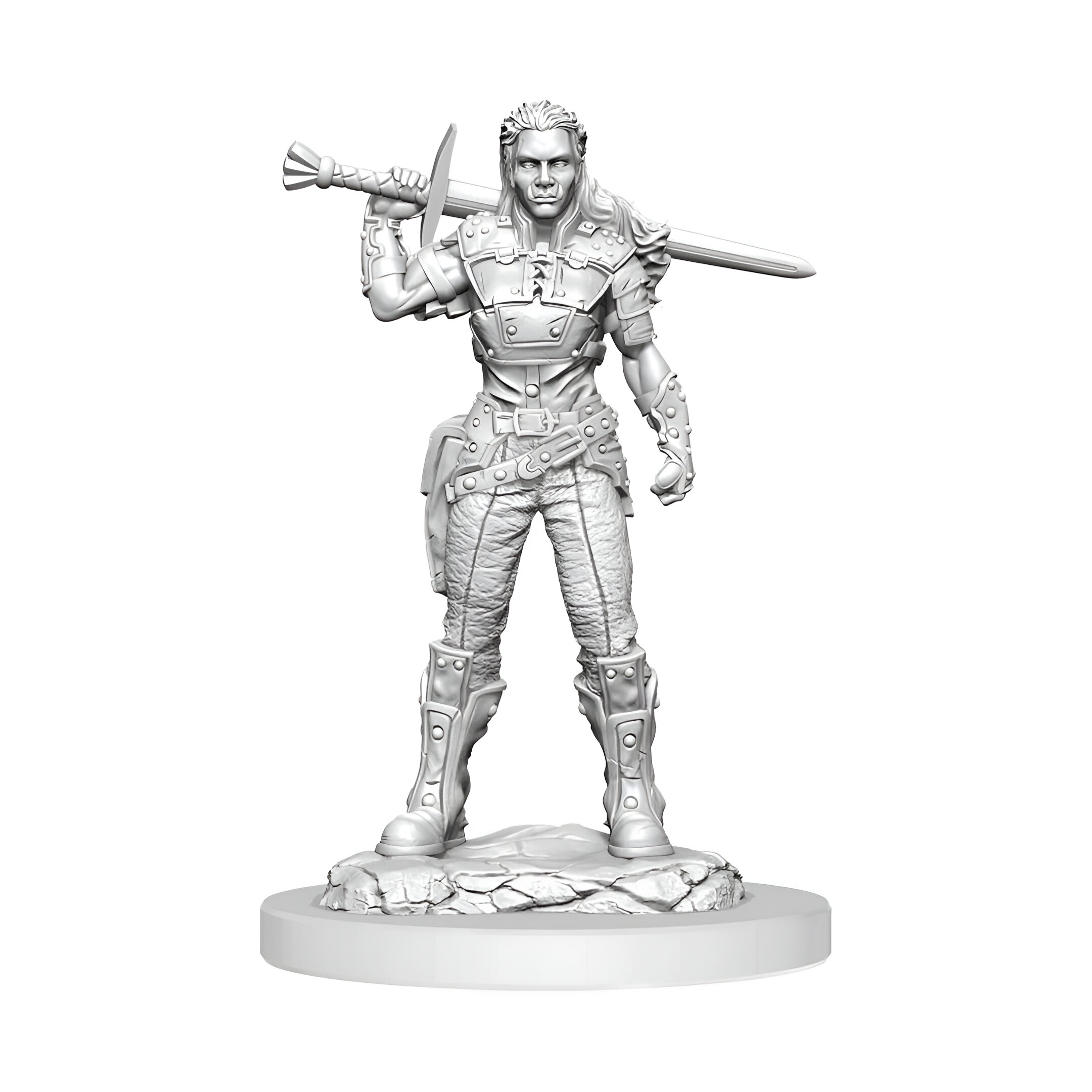 D&D Nolzur’s Marvelous Unpainted Miniatures: Orc Fighter Female 3 D&D Nolzur’s Marvelous Unpainted Miniatures: Orc Fighter Female 3