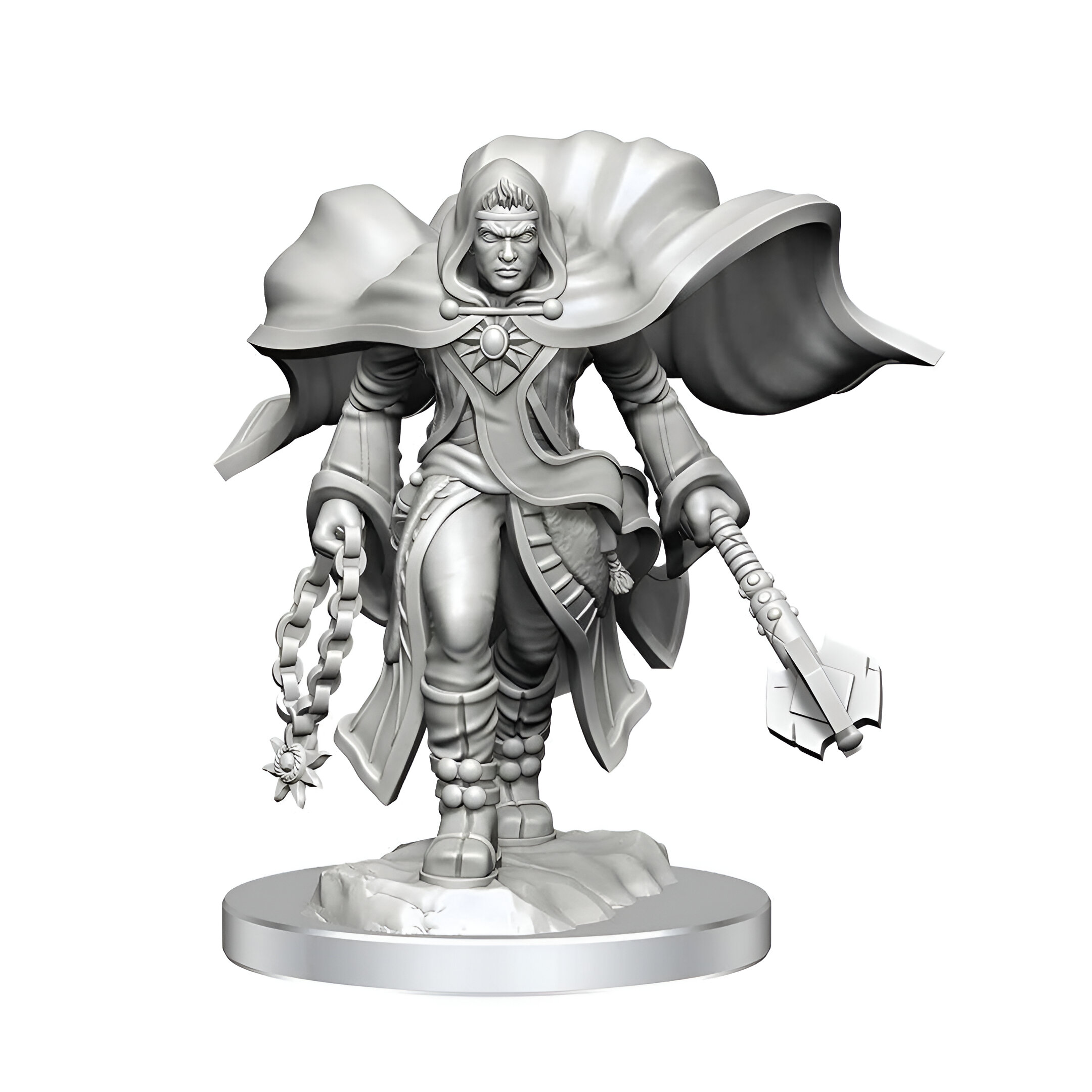 D&D Nolzur’s Marvelous Unpainted Miniatures: Aasimar Cleric Male 3 D&D Nolzur’s Marvelous Unpainted Miniatures: Aasimar Cleric Male 3