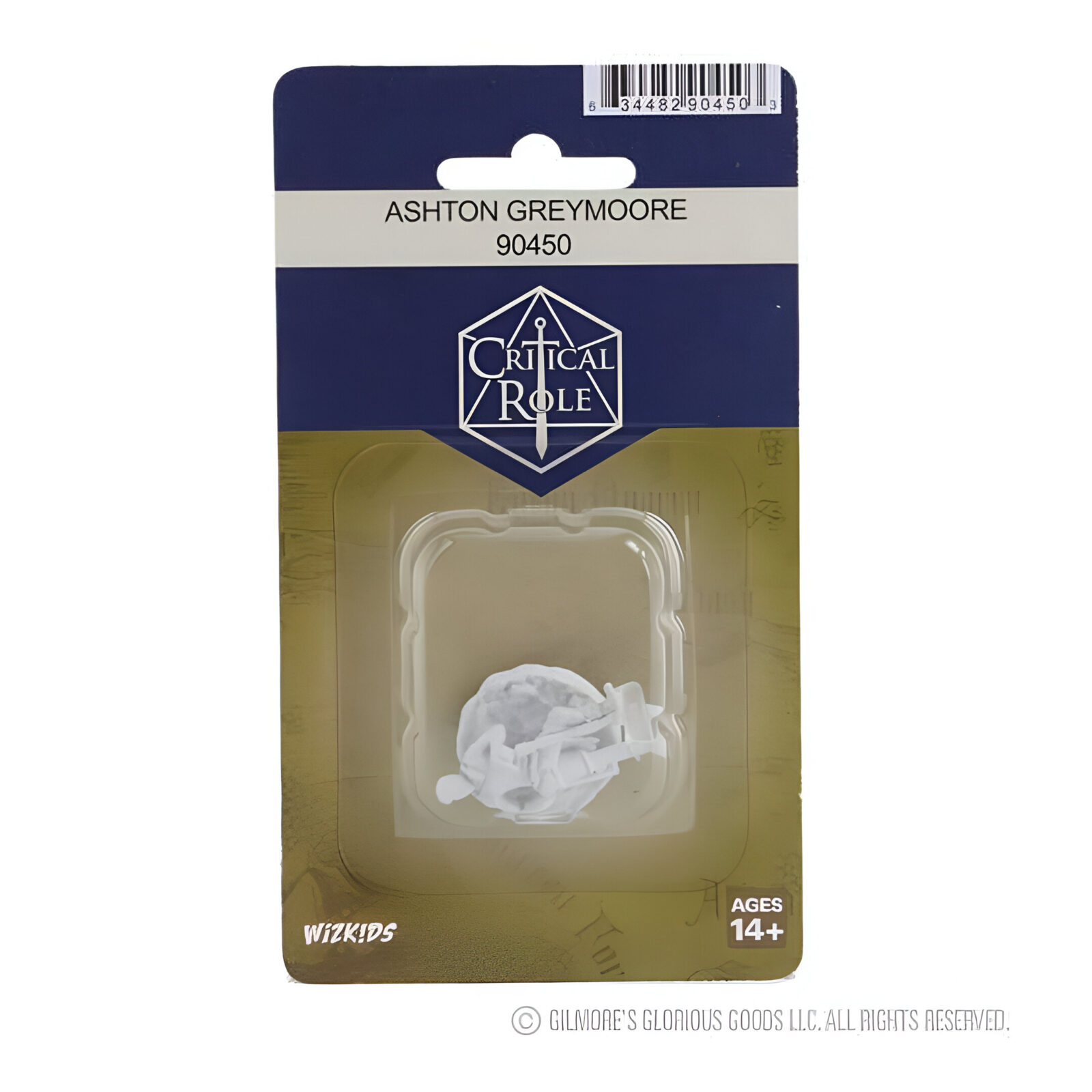 Critical Role Unpainted Miniatures: Ashton Greymoore