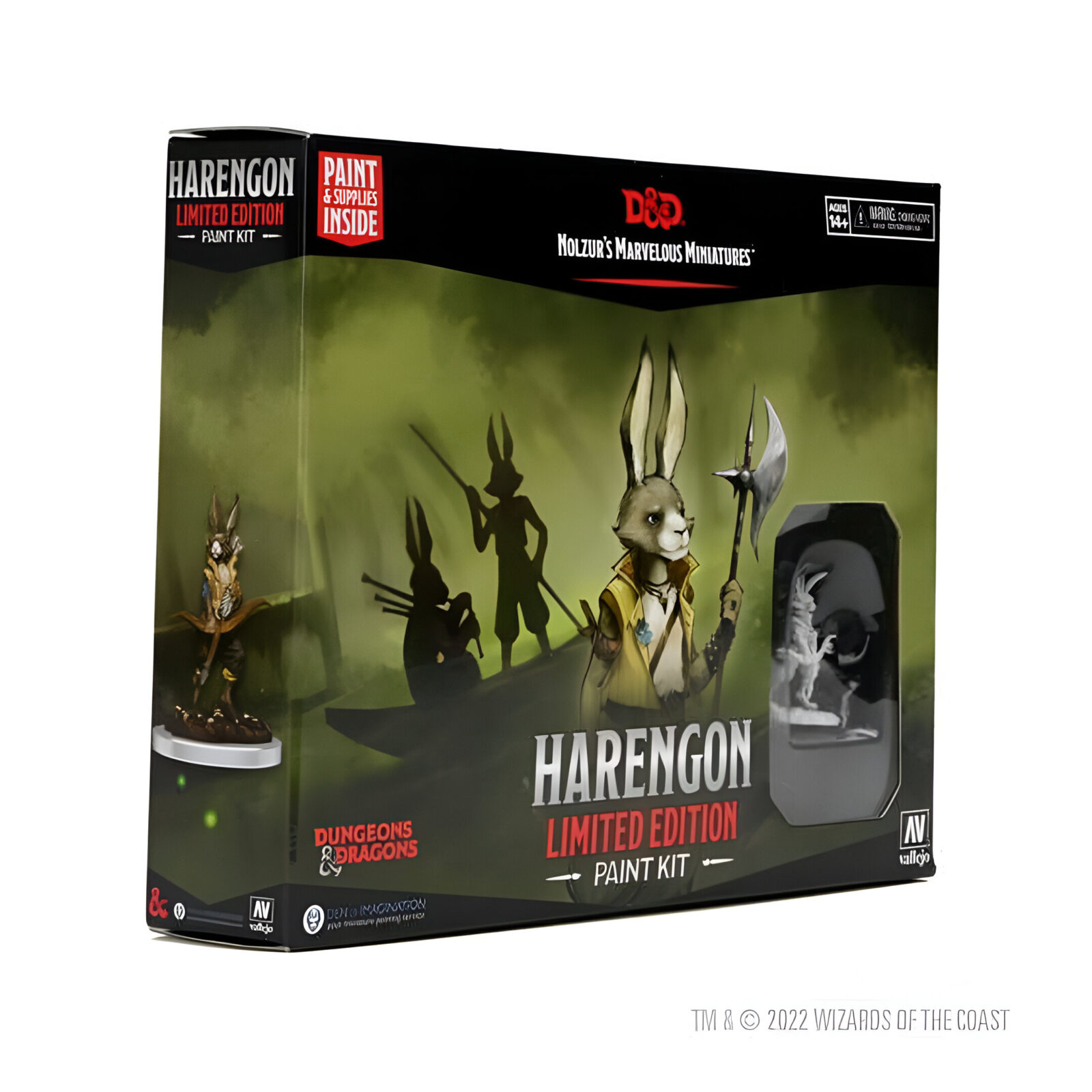 Dungeons & Dragons – Nolzur’s Marvelous Unpainted Miniatures: Paint Kit – Harengon