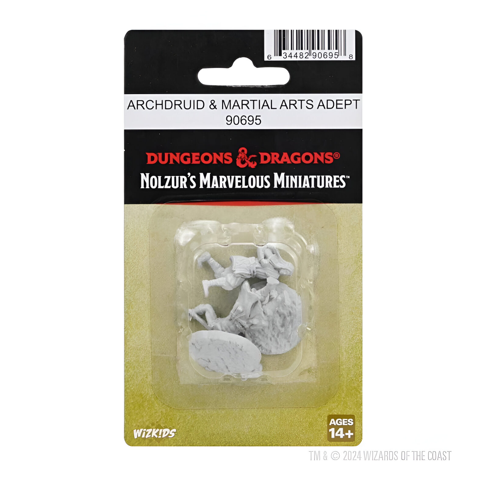 D&D Nolzur’s Marvelous Miniatures: Archdruid & Martial Arts Adept