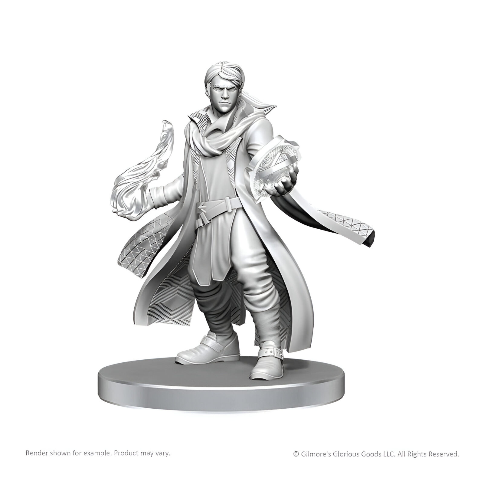Critical Role Unpainted Miniatures: Beauregard Lionett & Caleb Widogast 3