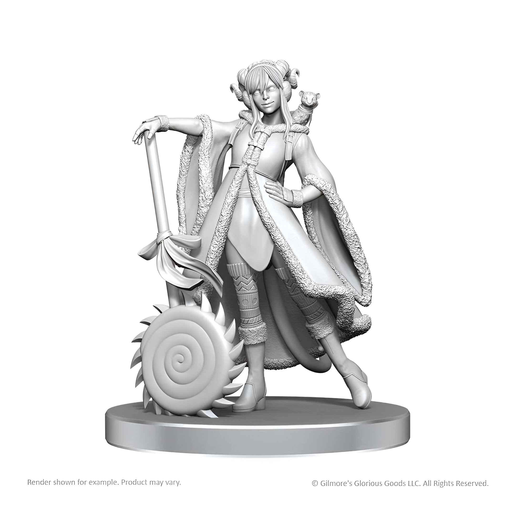 Critical Role Unpainted Miniatures: Jester Lavorre & Fjord Stone 3 Critical Role Unpainted Miniatures: Jester Lavorre & Fjord Stone 3
